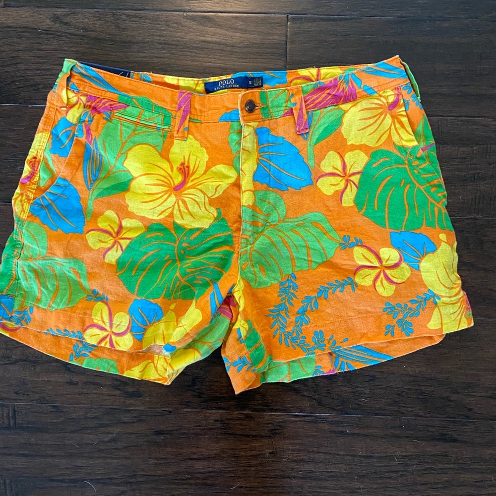 NWT POLO by Ralph Lauren Orange Shorts, 12
